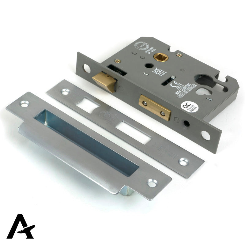 EURO SASH LOCK BS44 76 SCP - 51390 by MARCHES (ANVIL) ARCHITECTURAL HARDWARE
