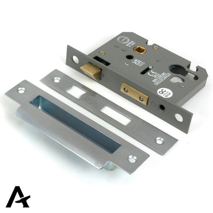 EURO SASH LOCK BS44 76 SCP - 51390 by MARCHES (ANVIL) ARCHITECTURAL HARDWARE