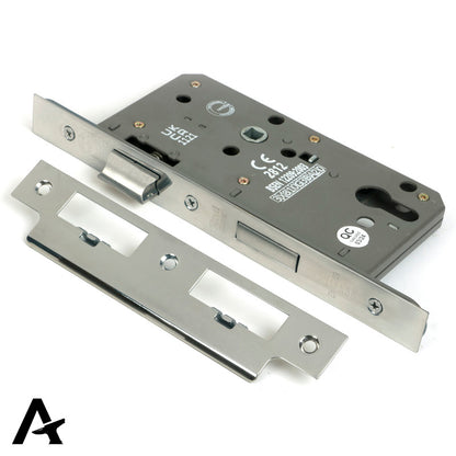 EURO DIN SASH LOCK BS60 72 PSS - 51808 by MARCHES (ANVIL) ARCHITECTURAL HARDWARE