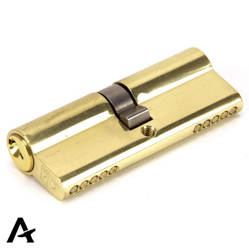 EURO CYLINDER 5PIN DIFFER 40/40 LBR - 91855 by MARCHES (ANVIL) ARCHITECTURAL HARDWARE