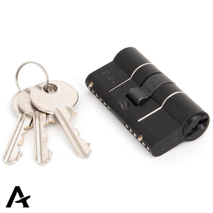 6PIN EURO CYLINDER ALIKE 30/30 BLK - 90237 by MARCHES (ANVIL) ARCHITECTURAL HARDWARE