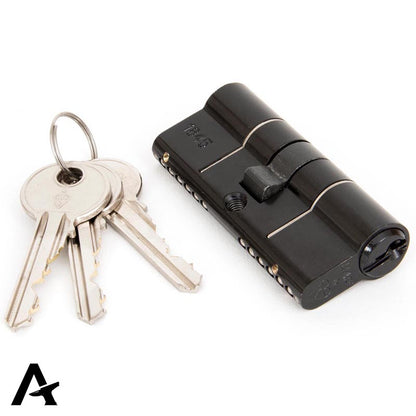 6PIN EURO CYLINDER ALIKE 35/35 BLK - 90238 by MARCHES (ANVIL) ARCHITECTURAL HARDWARE