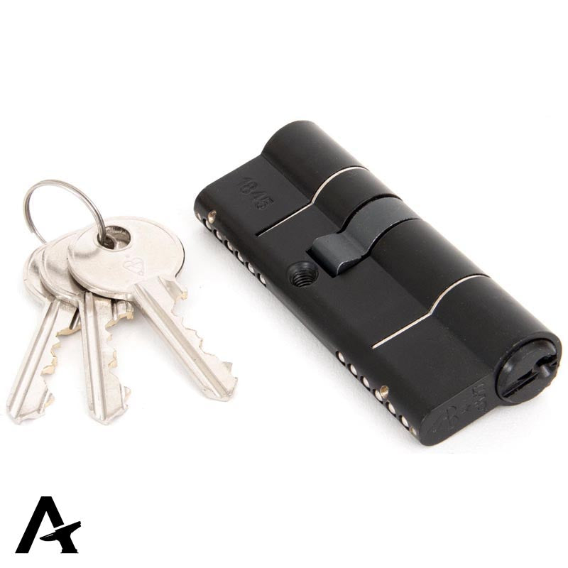 6PIN EURO CYLINDER ALIKE 35/45 BLK - 90231 by MARCHES (ANVIL) ARCHITECTURAL HARDWARE