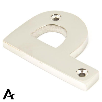LETTER P 78x56x8 PNP - 90303P by MARCHES (ANVIL) ARCHITECTURAL HARDWARE