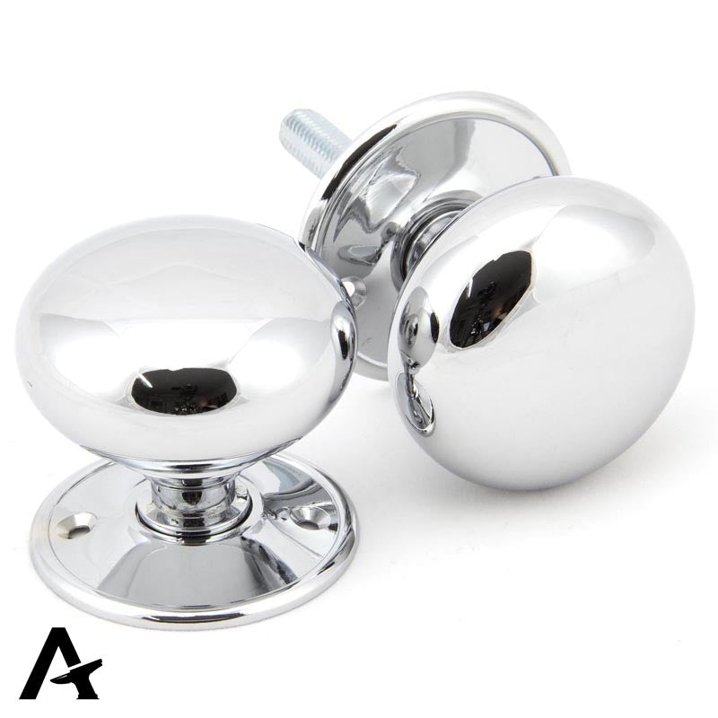 MUSHROOM MORTICE/RIM KNOB 57x55x57 PCP