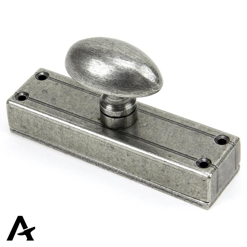 CREMONE BOLT KNOB 130x35 PEW