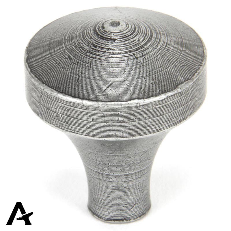 SHROPSHIRE CABINET KNOB 25x30 PEW - 45211 by MARCHES (ANVIL) ARCHITECTURAL HARDWARE