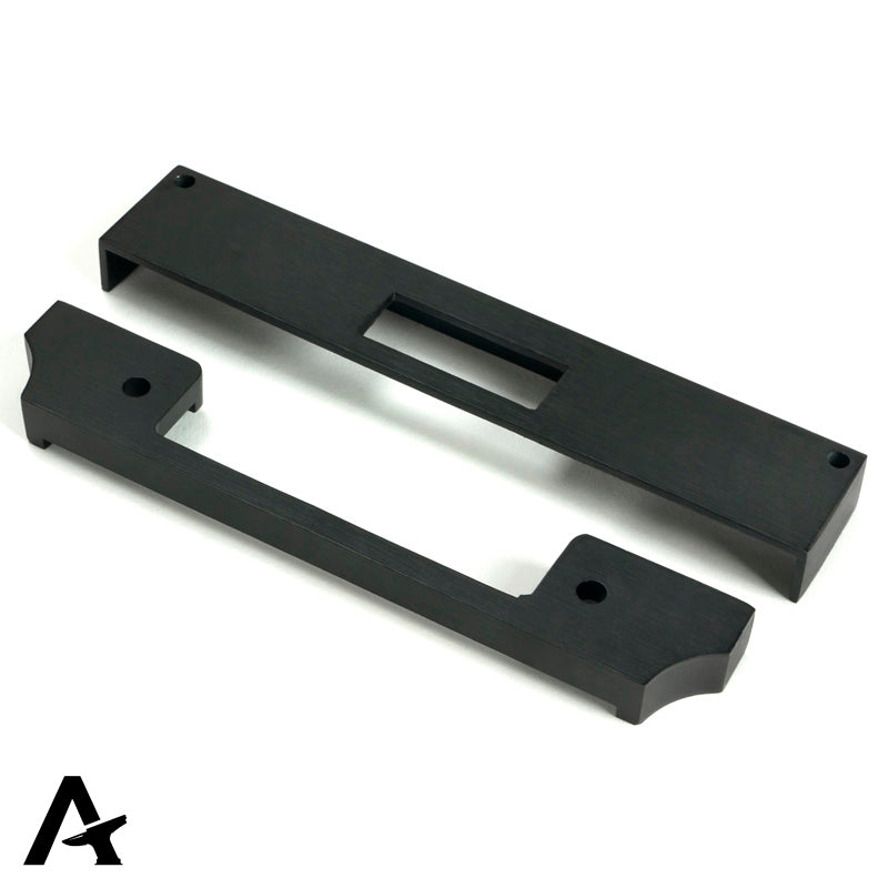 EURO DEAD LOCK REBATE KIT 12.7 BLK - 91847 by MARCHES (ANVIL) ARCHITECTURAL HARDWARE