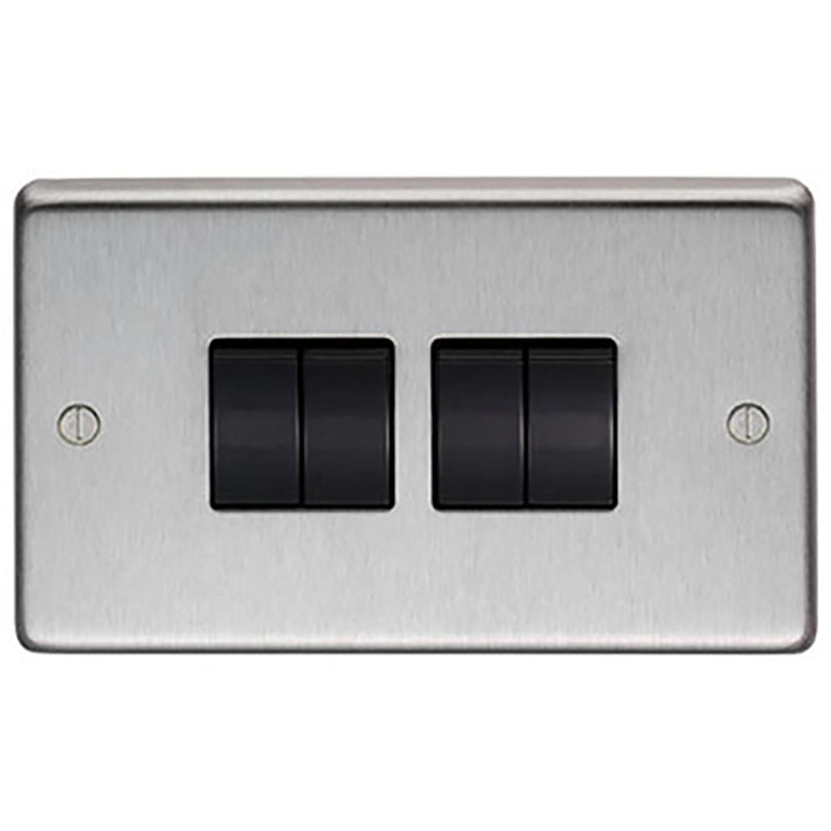SWITCH 10AMP QUAD 146x86x7 SSS