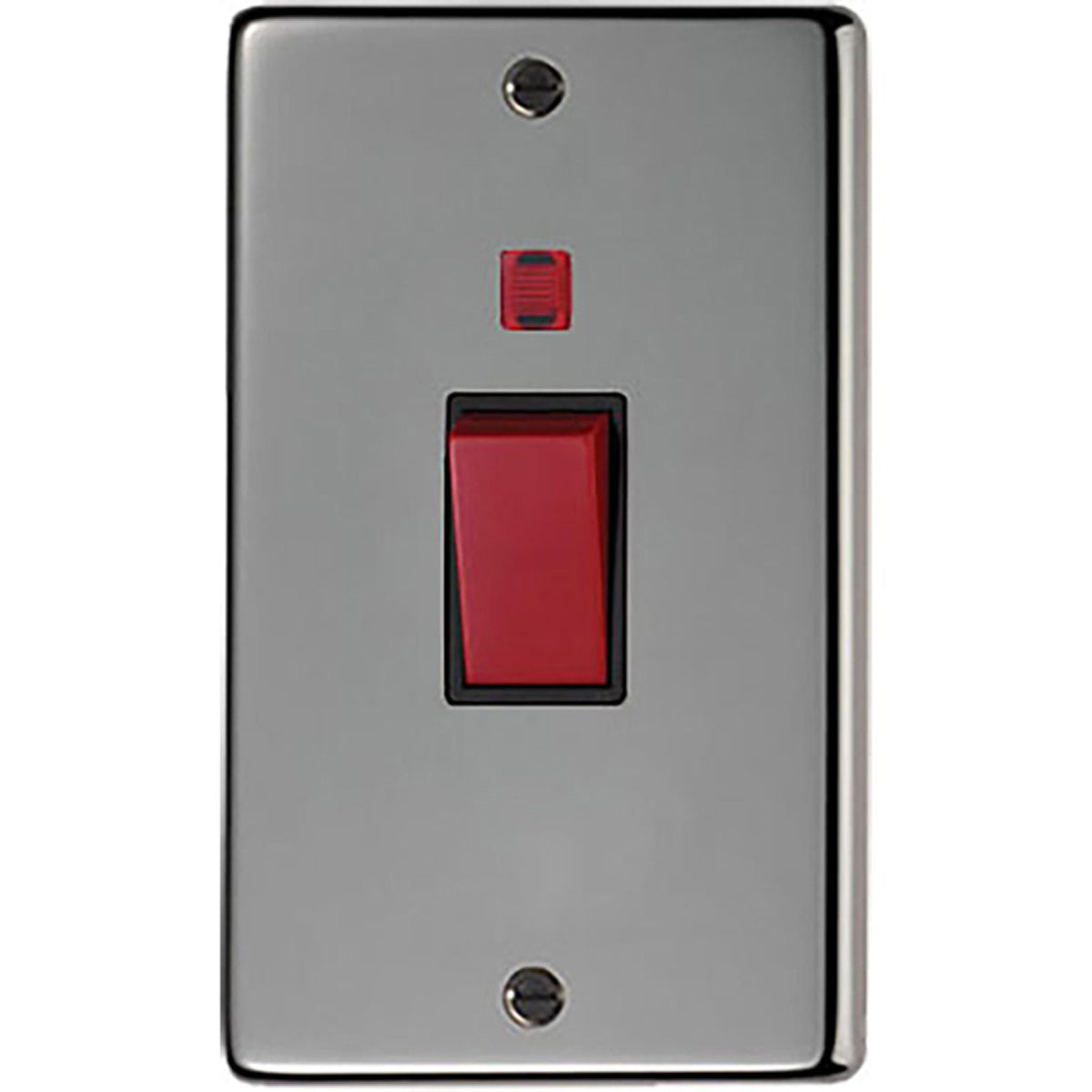 COOKER SWITCH DOUBLE 86x146x7 BKN