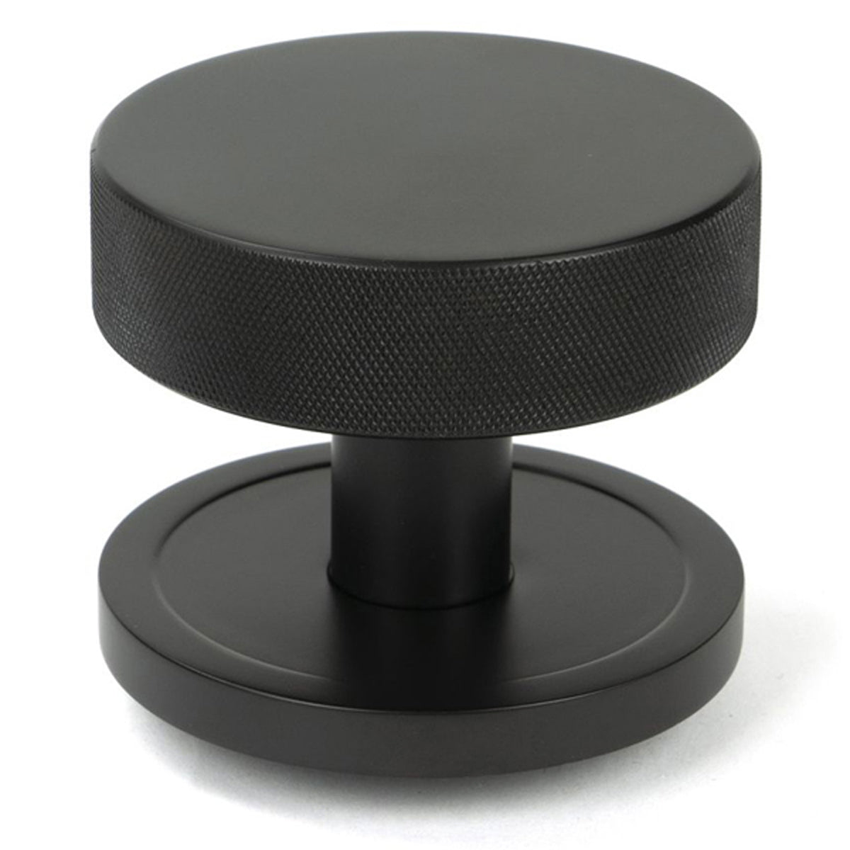 BROMPTON CENTRE DOOR KNOB PLAIN 90x70 AGBZ