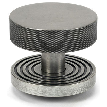 BROMPTON CENTRE DOOR KNOB BEEHIVE 90x70 PEW - 46764 by MARCHES (ANVIL) ARCHITECTURAL HARDWARE