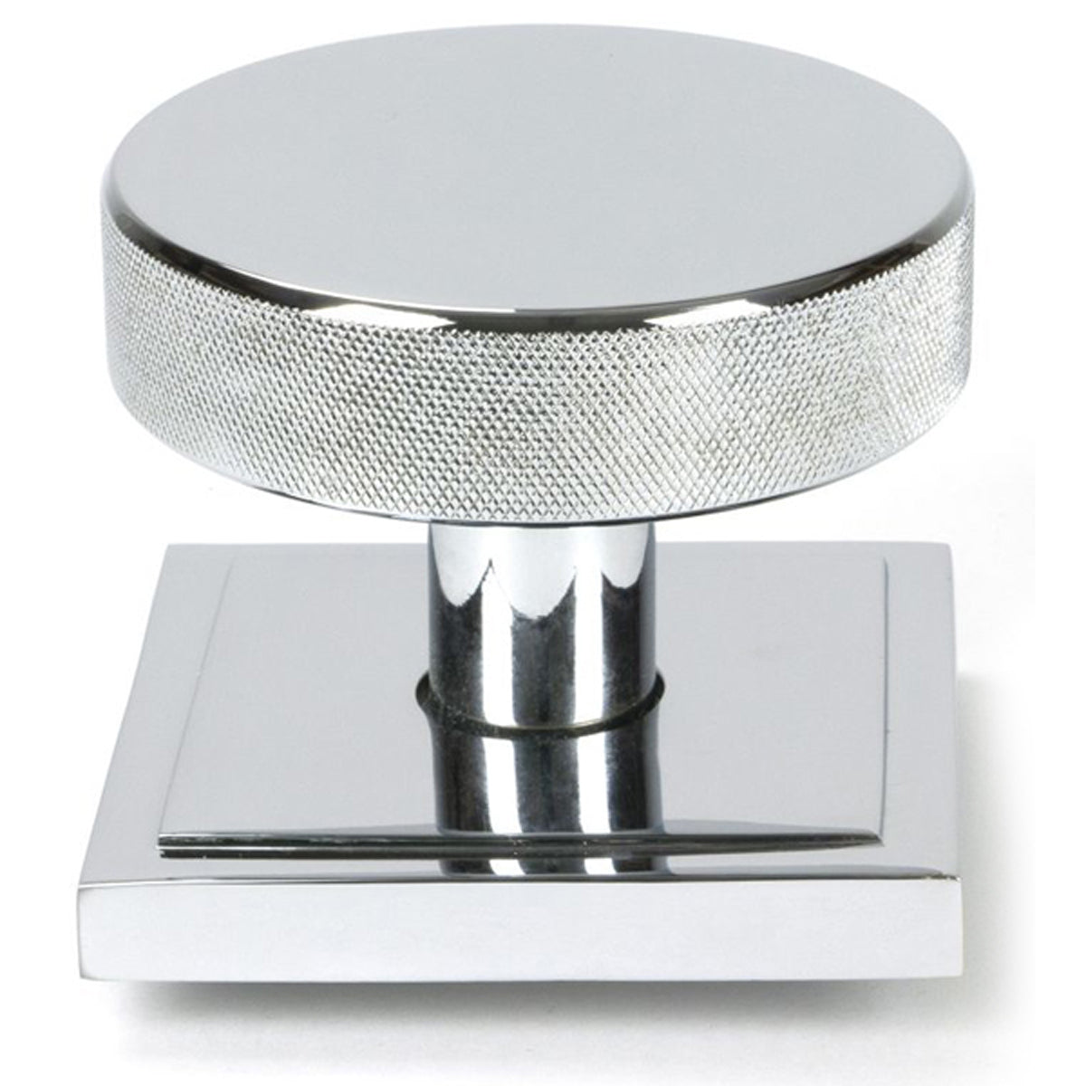BROMPTON CENTRE DOOR KNOB SQUARE 90x70 PCP