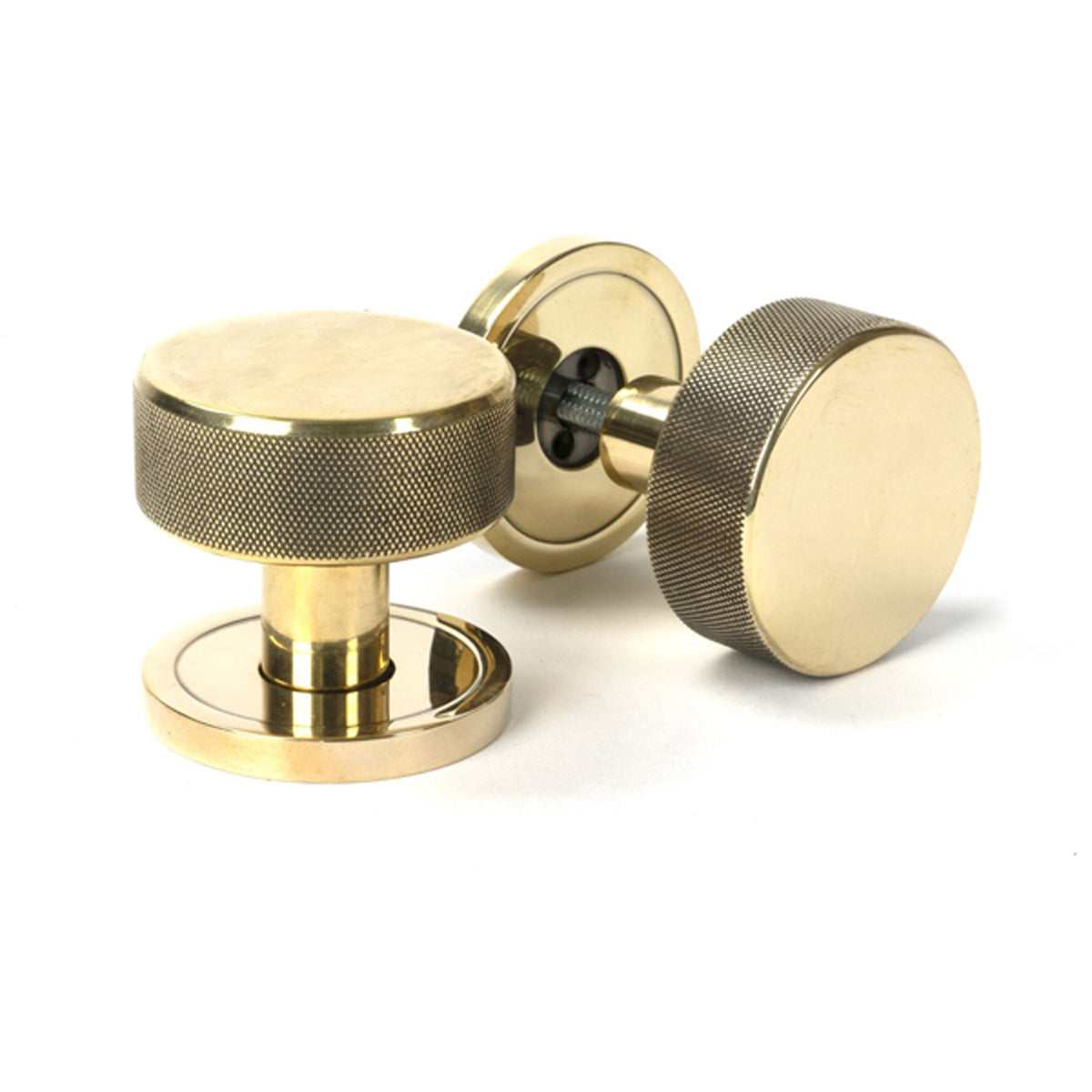 BROMPTON MORTICE/RIM KNOB PLAIN 63x54x22 AGBR