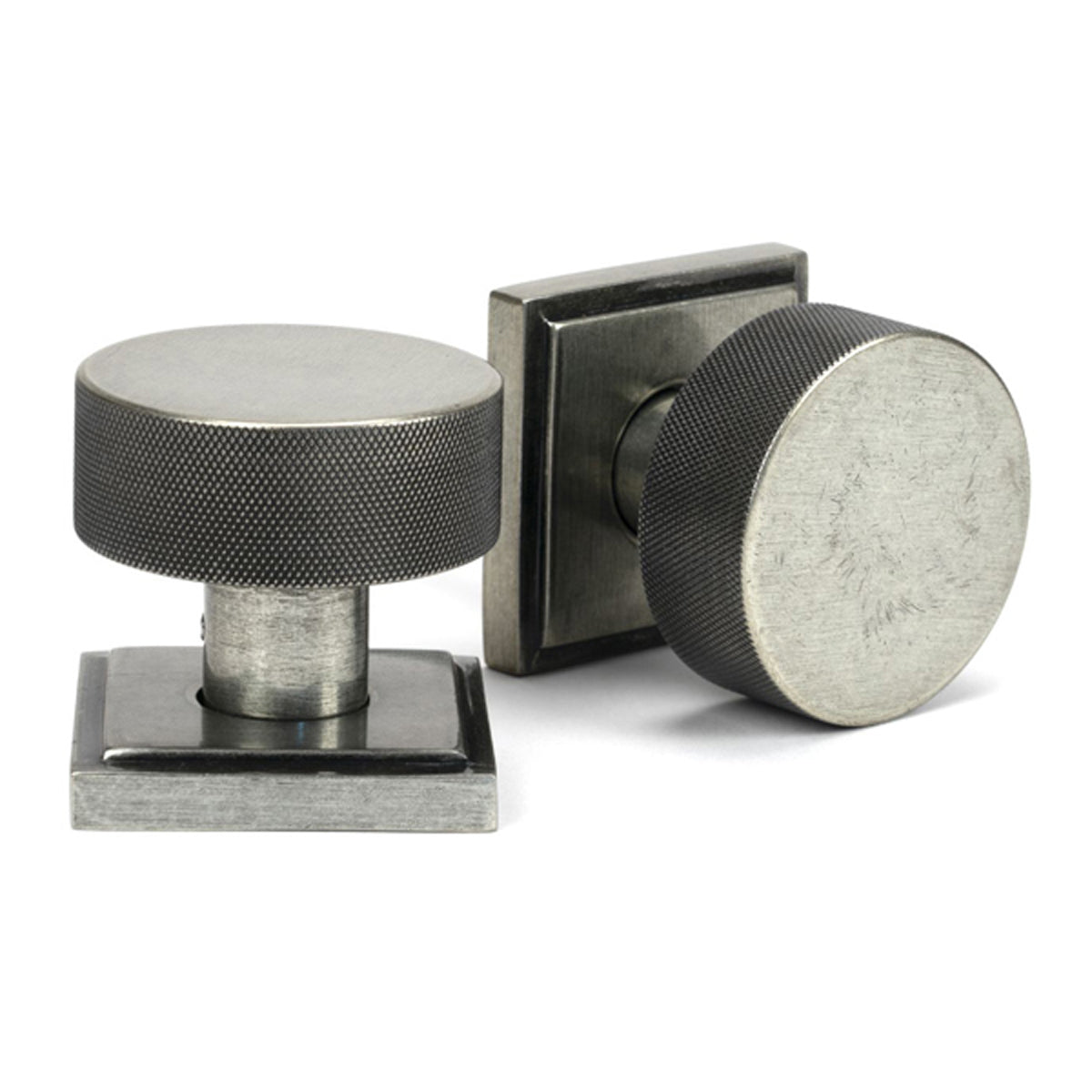 BROMPTON MORTICE/RIM KNOB SQUARE 63x54x22 PEW