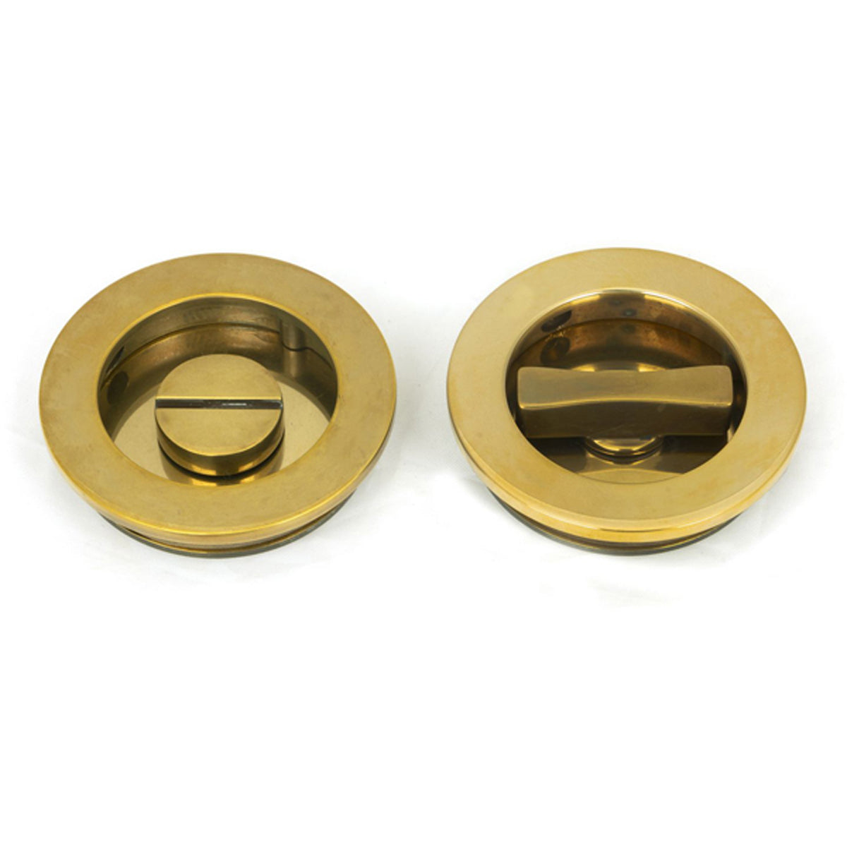 ROUND PULL PRIVACY PLAIN 60x13 AGBR - 48330 by MARCHES (ANVIL) ARCHITECTURAL HARDWARE