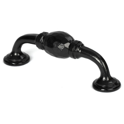 HAMMERED D HANDLE 097HC 25x124x40 BLK - 48347 by MARCHES (ANVIL) ARCHITECTURAL HARDWARE