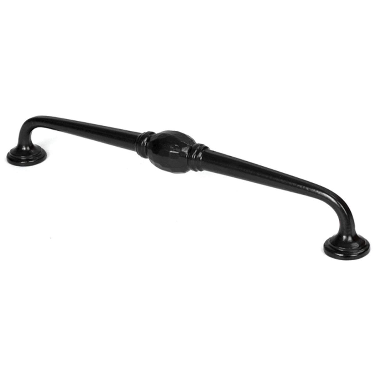 HAMMERED D HANDLE 225HC 25x252x46 BLK