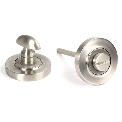 THUMBTURN SET ROUND CNC PLAIN 53x45 SMA - 49856 by MARCHES (ANVIL) ARCHITECTURAL HARDWARE