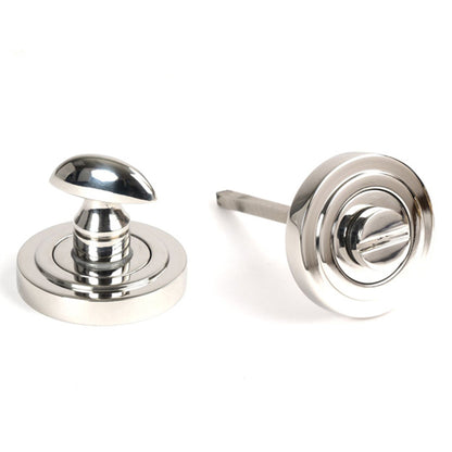 THUMBTURN SET ROUND CNC ART DECO 53x45 PMA - 49861 by MARCHES (ANVIL) ARCHITECTURAL HARDWARE