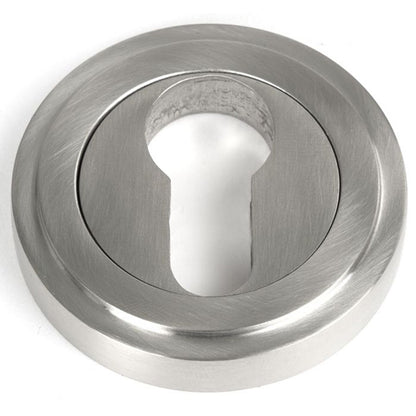 ESCUTCHEON ROUND EURO CNC ART DECO 53x8 SMA - 49873 by MARCHES (ANVIL) ARCHITECTURAL HARDWARE