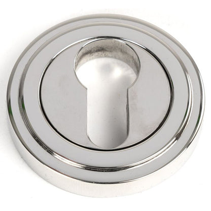 ESCUTCHEON ROUND EURO CNC ART DECO 53x8 PMA - 49877 by MARCHES (ANVIL) ARCHITECTURAL HARDWARE