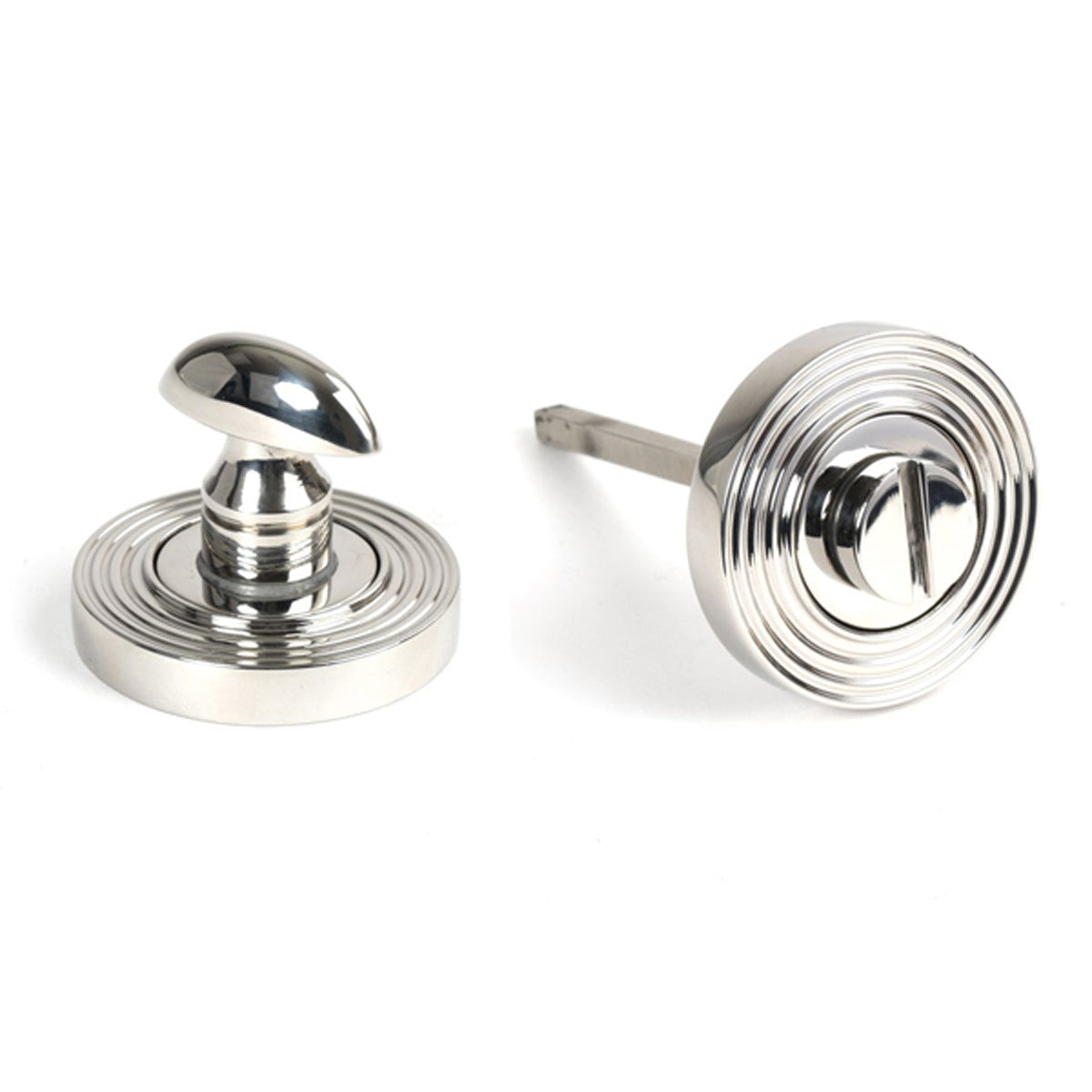 THUMBTURN SET ROUND CNC BEEHIVE 53x45 PMA