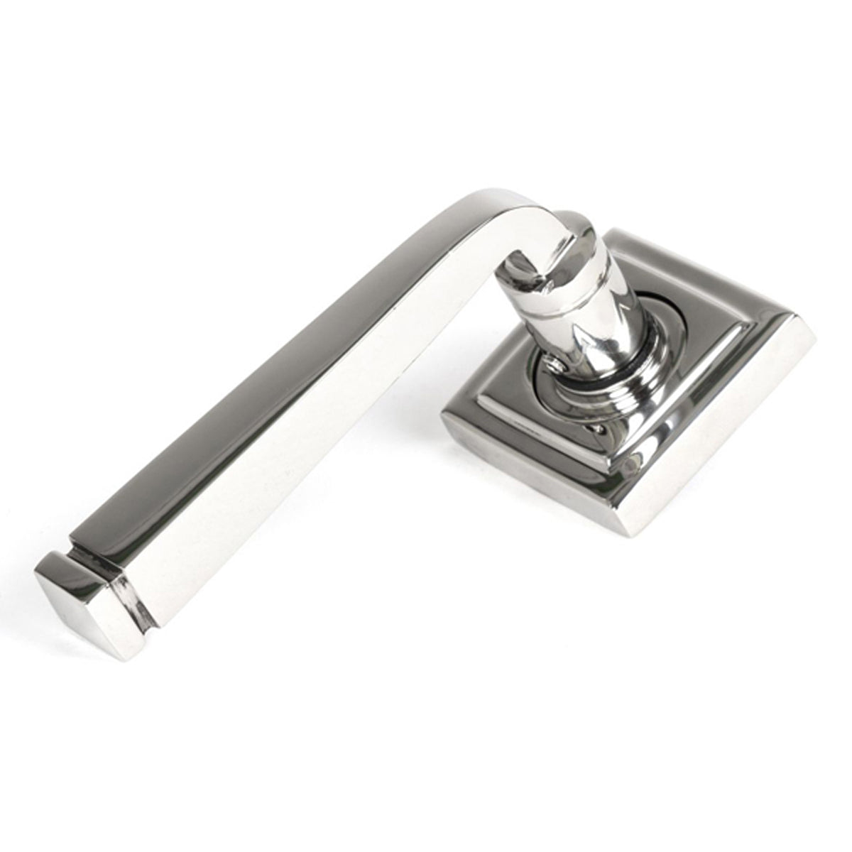 AVON LEVER HANDLE+ROSE SPRUNG SQUARE 53x118x63 PMA