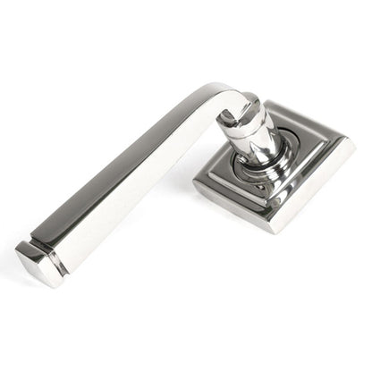 AVON LEVER HANDLE+ROSE SPRUNG SQUARE 53x118x63 PMA - 49855 by MARCHES (ANVIL) ARCHITECTURAL HARDWARE