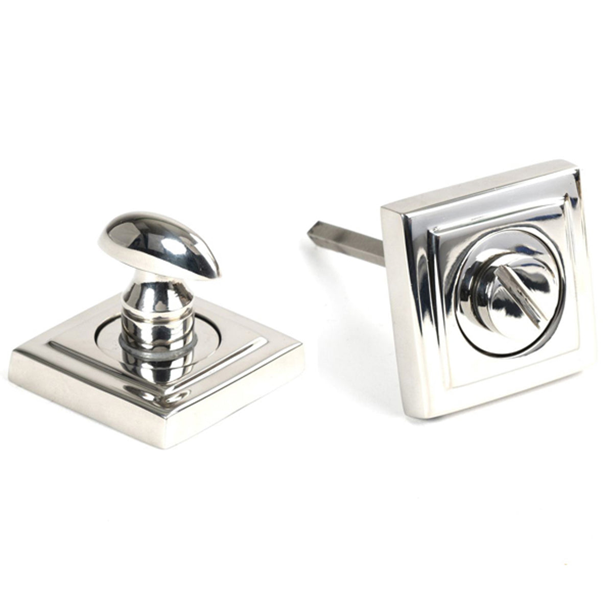 THUMBTURN SET ROUND CNC SQUARE 53x53x45 PMA