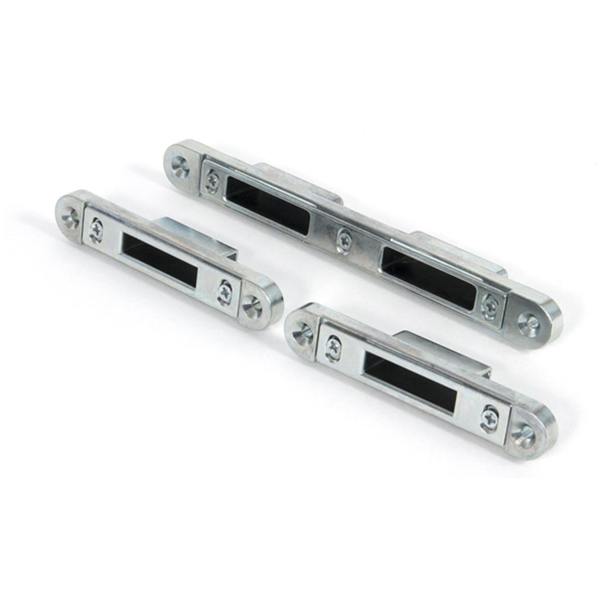 ESPAGNOLETTE PLAIN KEEP SET 200x21 BZP - 91911 by MARCHES (ANVIL) ARCHITECTURAL HARDWARE