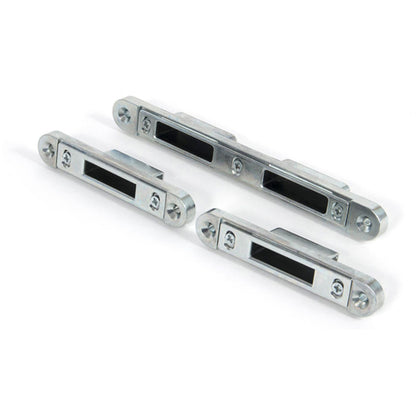 ESPAGNOLETTE PLAIN KEEP SET 200x21 BZP - 91911 by MARCHES (ANVIL) ARCHITECTURAL HARDWARE