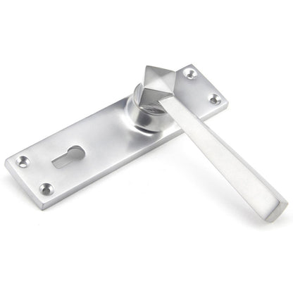 STRAIGHT LEVER HANDLE LOCK 124x148x50 SCP - 91967 by MARCHES (ANVIL) ARCHITECTURAL HARDWARE