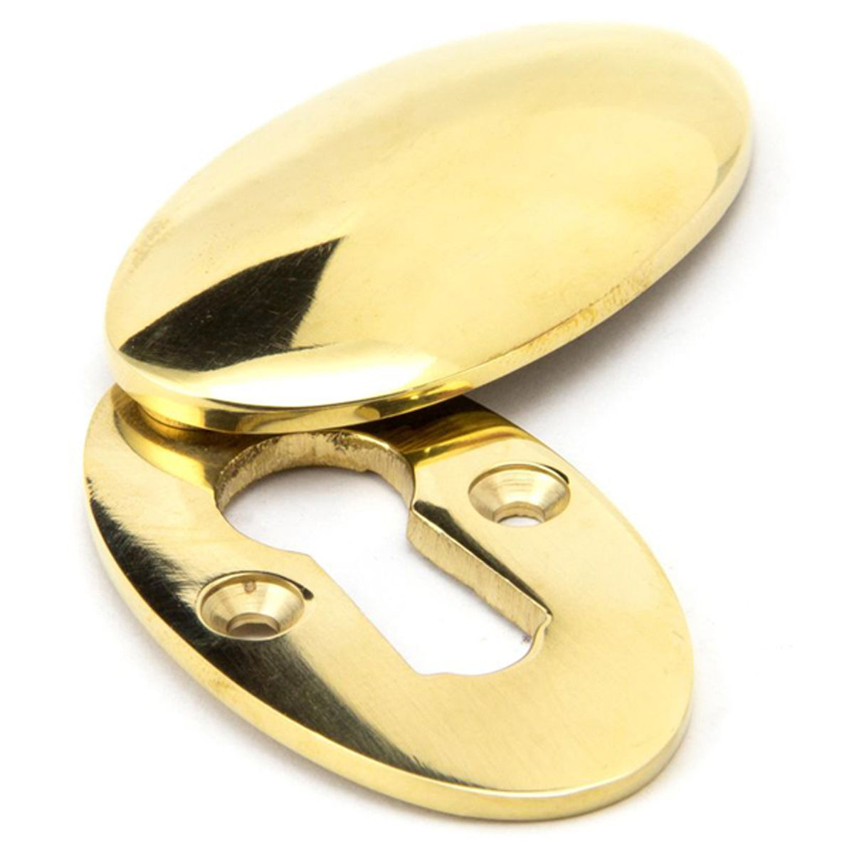 ESCUTCHEON OVAL+COVER  51x31x9 PBR