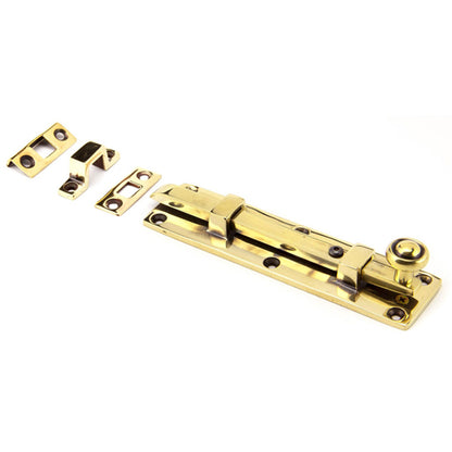 UNIVERSAL KNOB BOLT 150x40x30 AGBR - 92008 by MARCHES (ANVIL) ARCHITECTURAL HARDWARE