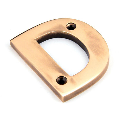 LETTER D 78x64x8 PBZ - 92031D by MARCHES (ANVIL) ARCHITECTURAL HARDWARE