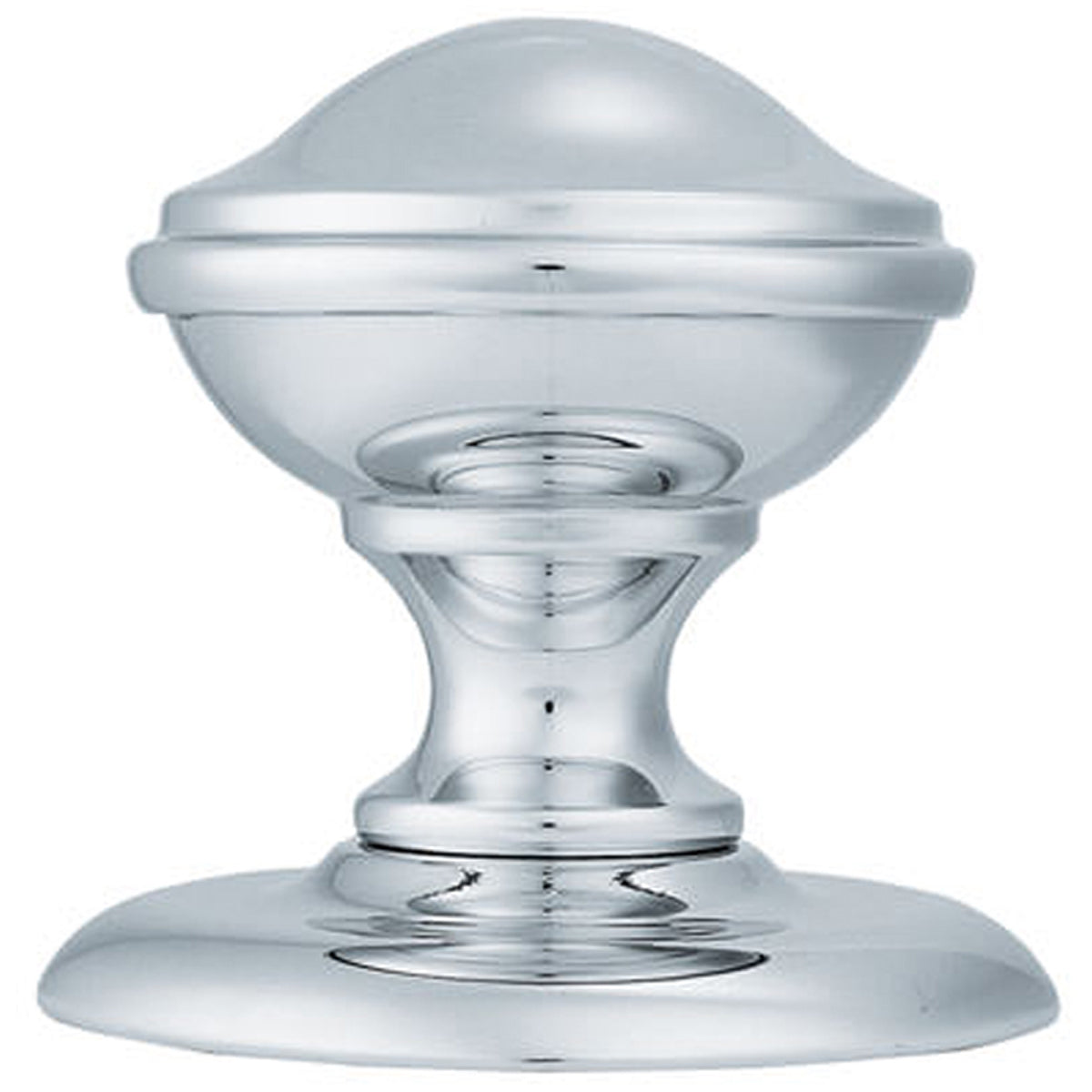 ROUND CENTRE DOOR KNOB D81x80 PCP M60CP by CARLISLE BRASS