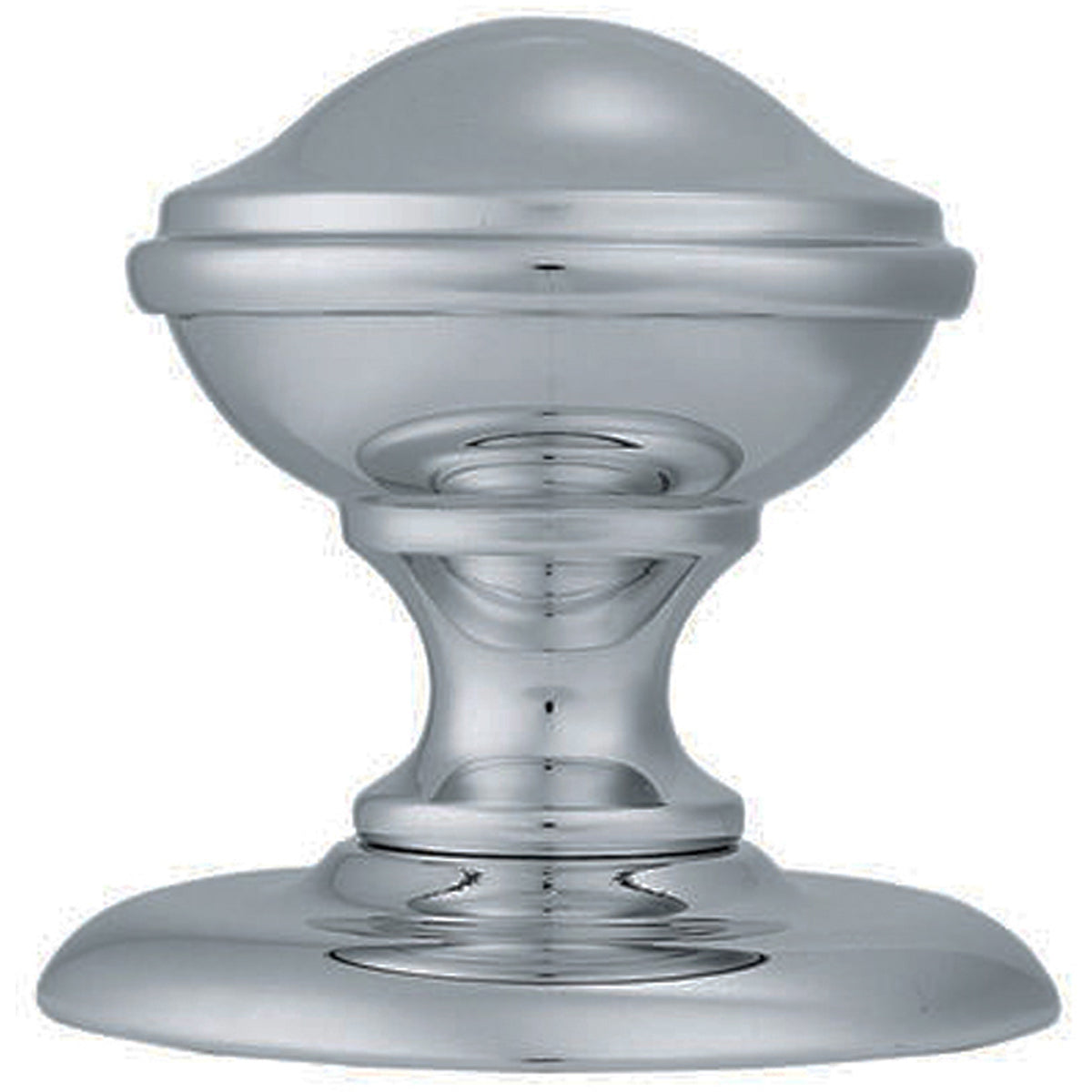 ROUND CENTRE DOOR KNOB D81x80 SCP M60SC by CARLISLE BRASS
