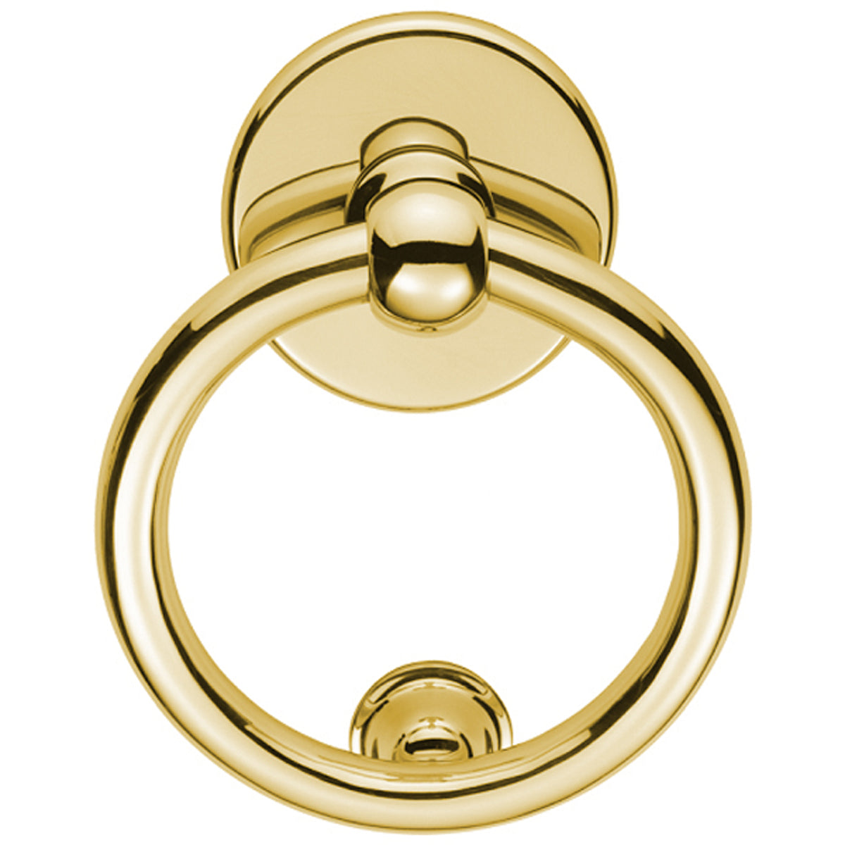 DOOR KNOCKER RING D127x51 PBR