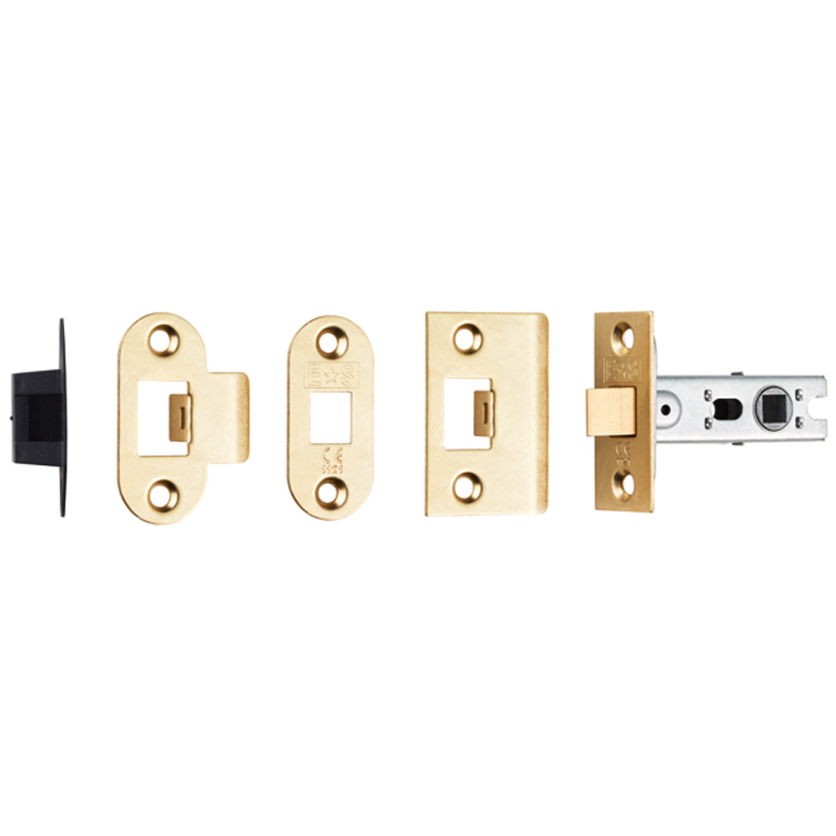 BOLT THROUGH TUB LATCH 76 EB/EB BTL3/SQ by CARLISLE BRASS