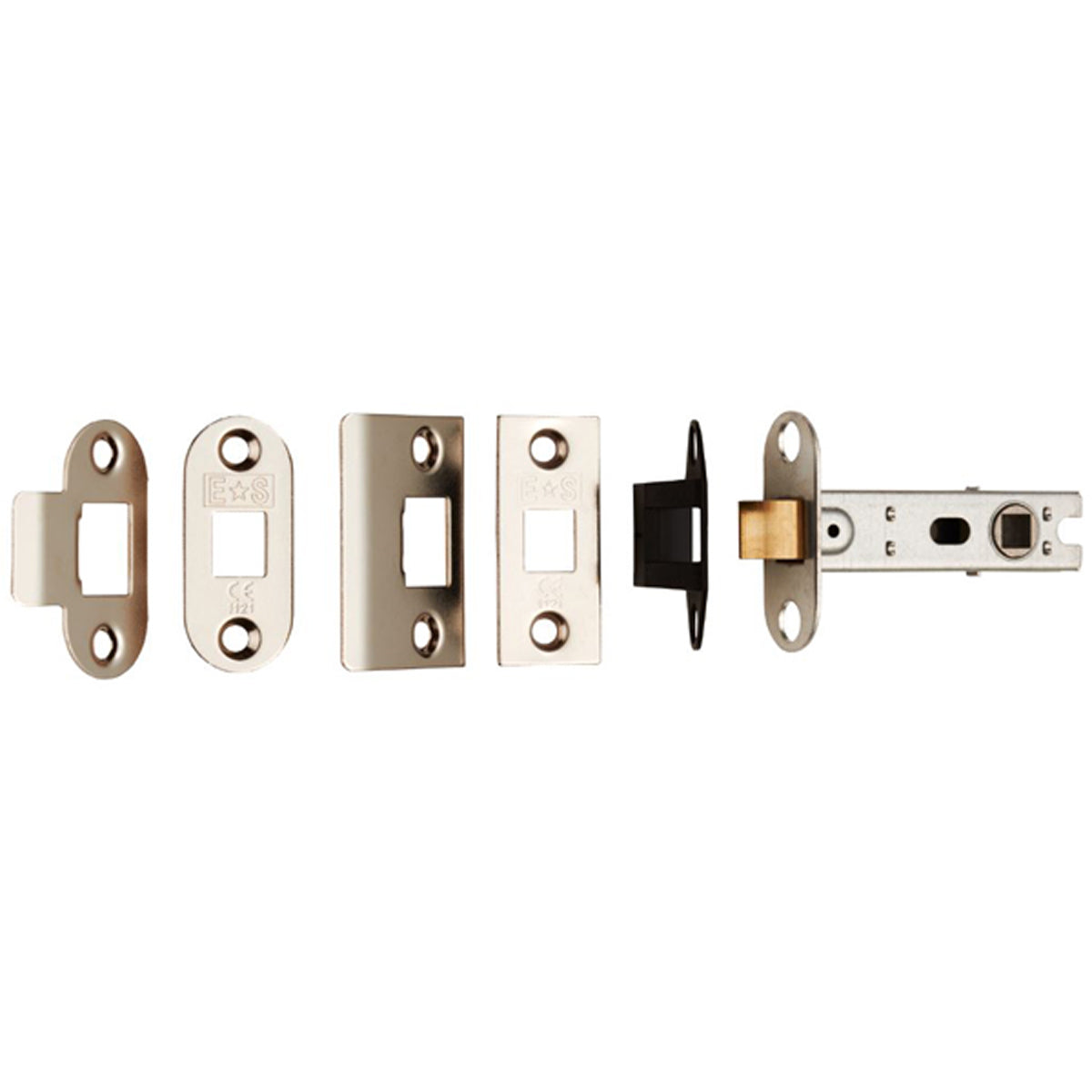 BOLT THROUGH TUB LATCH 76 NP/NP BTL4/SQ by CARLISLE BRASS