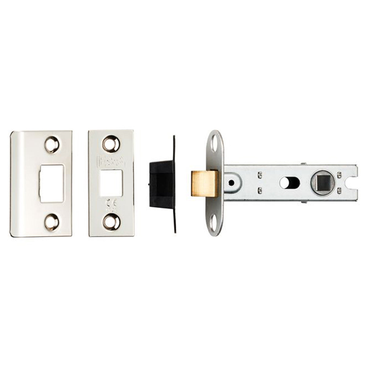 BOLT THR TUB MORT LATCH 76 SQU MBZ