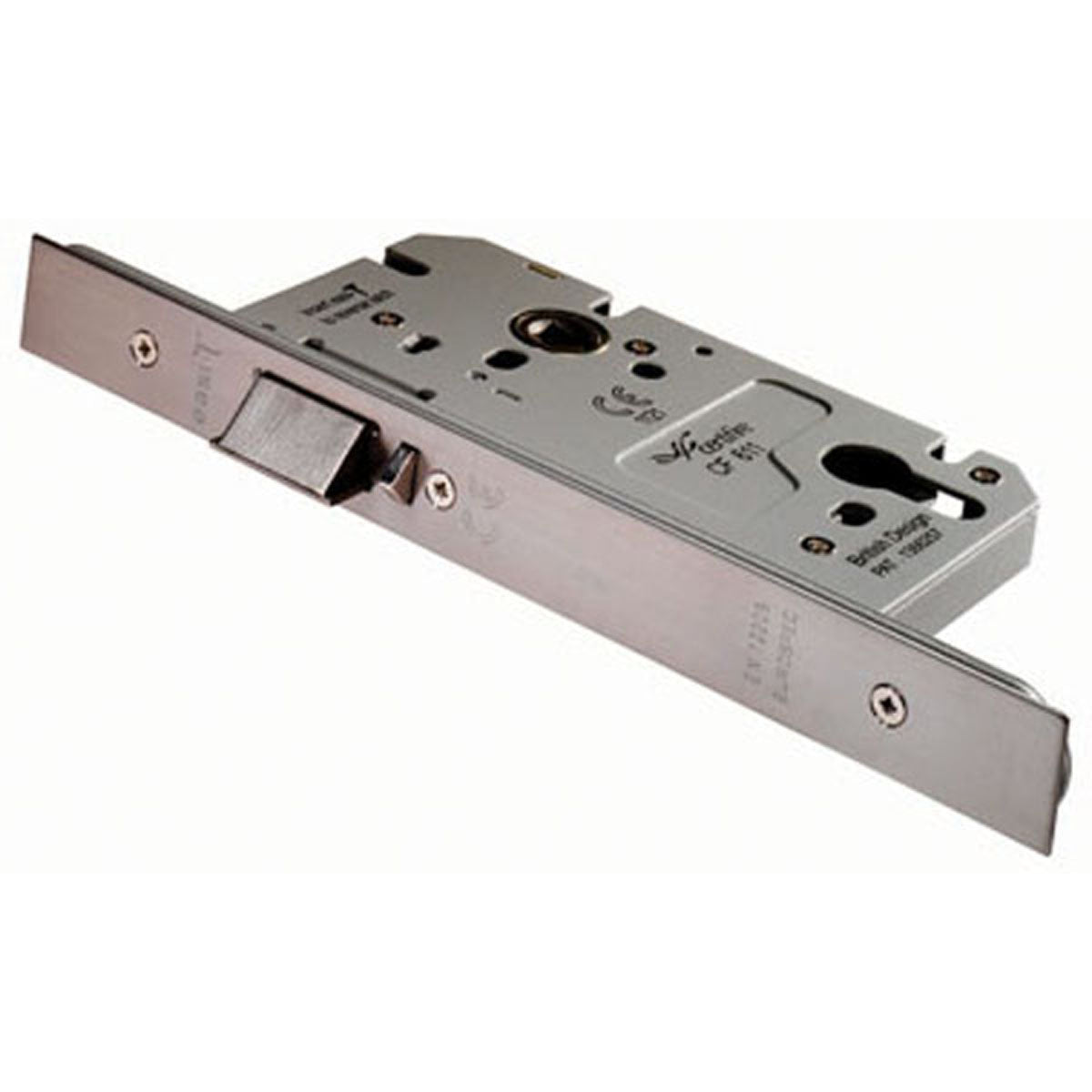 EASI-T DIN EURO NLATCH BS60 SSS DLS7260NLASSS by CARLISLE BRASS