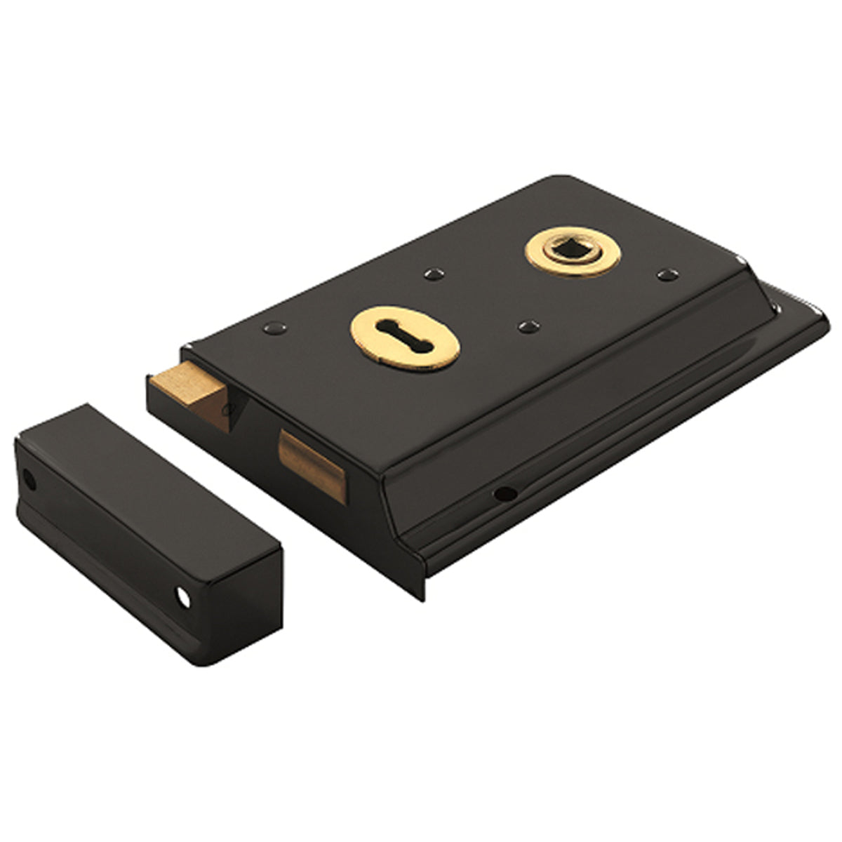 CONTRACT RIM DEADLOCK 155x82 BLK RDE8043JAP by CARLISLE BRASS