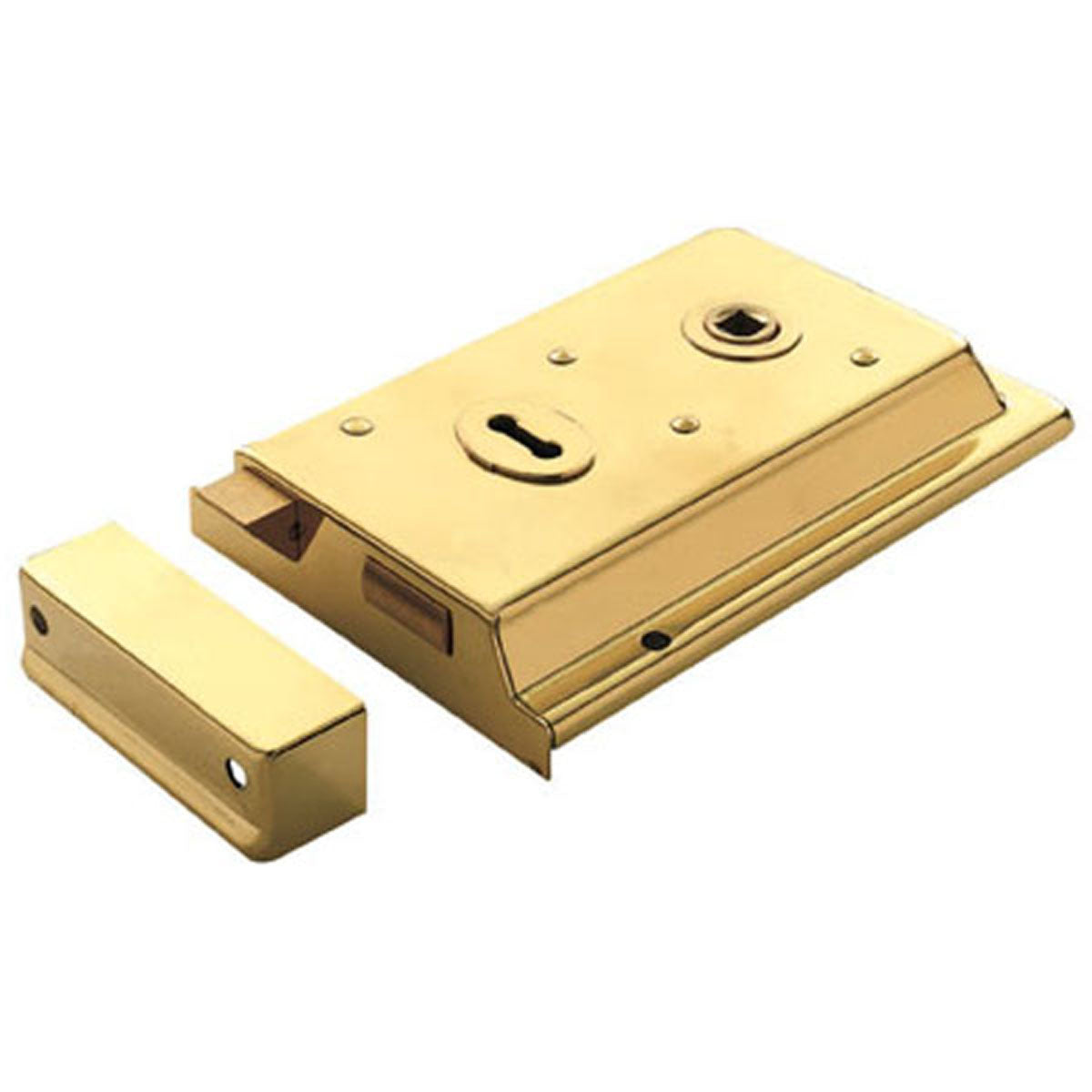 CONTRACT RIM DEADLOCK 155x82 PBR RDE8043PB by CARLISLE BRASS