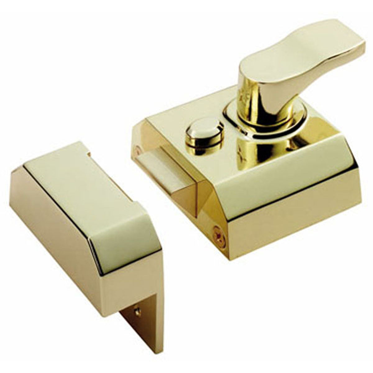 DEADLOCK RIM CYL NLATCH+CYL 40 EBR RCN8340EB by CARLISLE BRASS