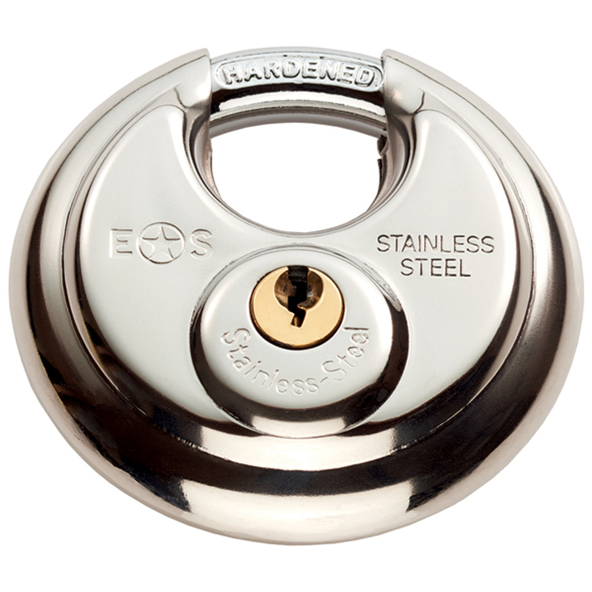 ESPEC G304 PADLOCK 3KEY DIF 70 STST CYPLD3070SS/BP by CARLISLE BRASS