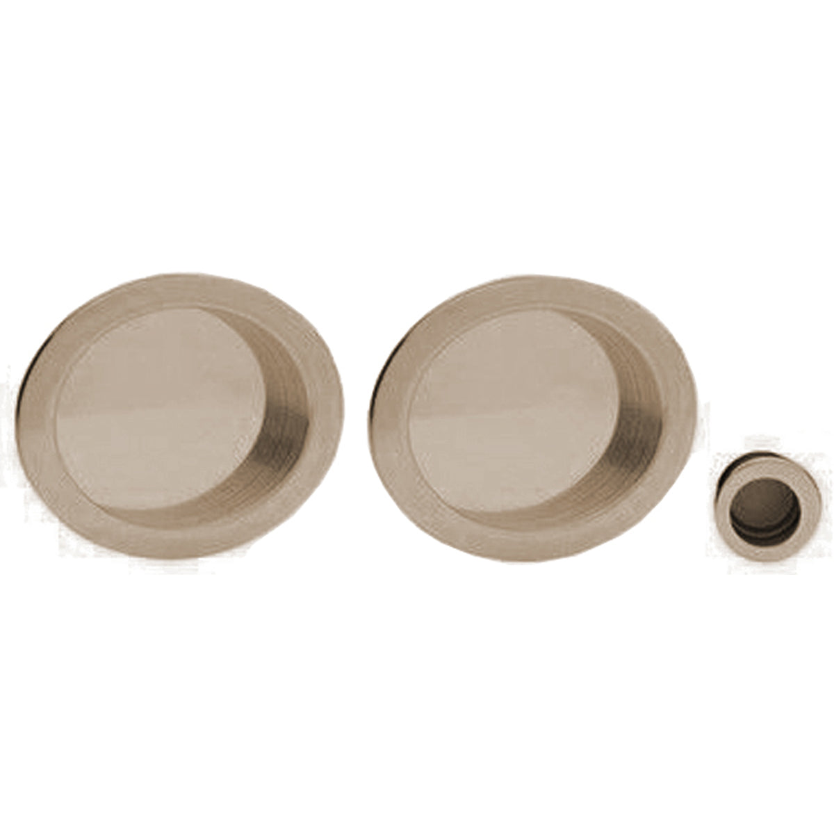 SLIDING DOOR ROSE+FLUSH D57 SNP ART54ASN by CARLISLE BRASS