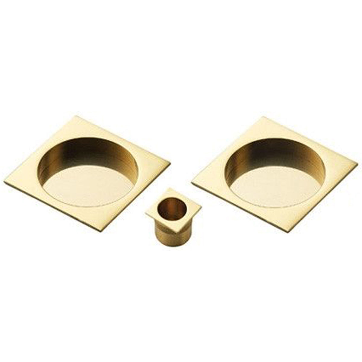 SLIDING DOOR ROSE+FLUSH 53x53 PBR ART54AQ by CARLISLE BRASS