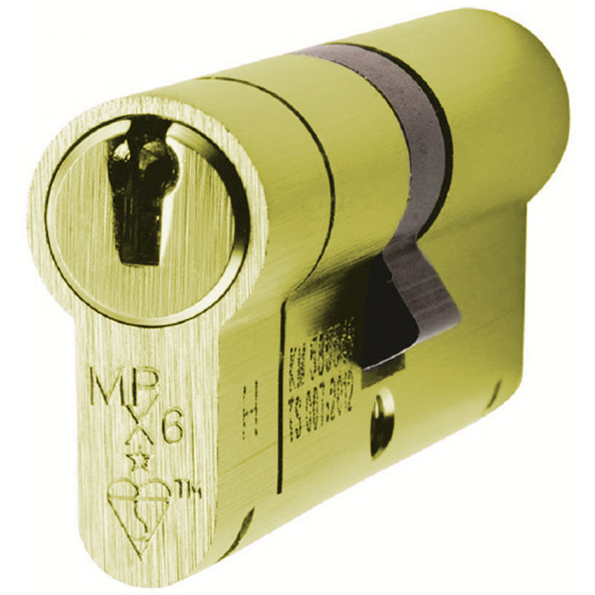 ESPEC DBL CYL 06PIN KTDW 45+50 PBR CYX7124550PB by CARLISLE BRASS